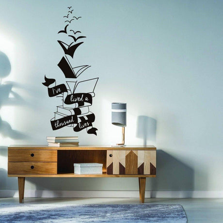 InspireSpace Wall Sticker displayed in a room setting.